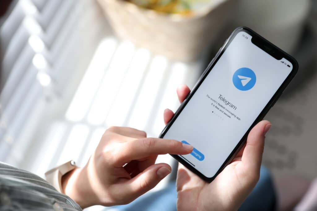 Telegram è usato per imbrogliare